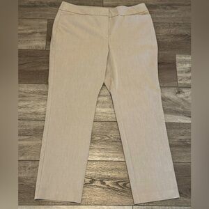 Ann Taylor Factory Straight Leg, Classic Full Length Dress Pants Size 12 Stretch